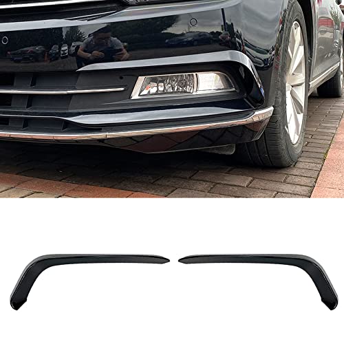 Feux de brouillard sourcils couteau à vent spoiler pour B8 noir - 6