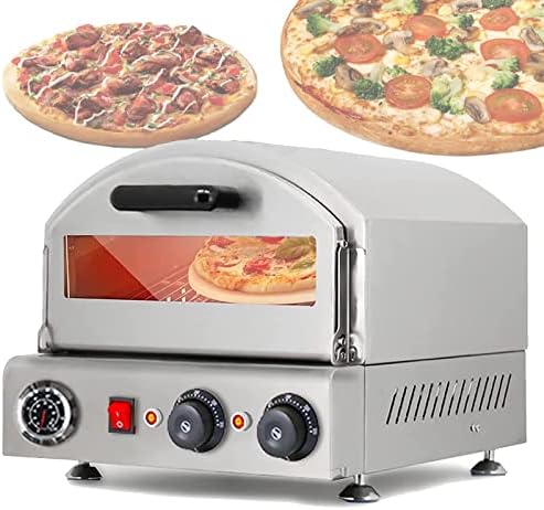 12 Inch Pizza Maker, Outdoor Stainless Steel Multifunctional Commercial Home Pizza Oven, Traditional Oven Yakitori Pizza Bread For Restaurant