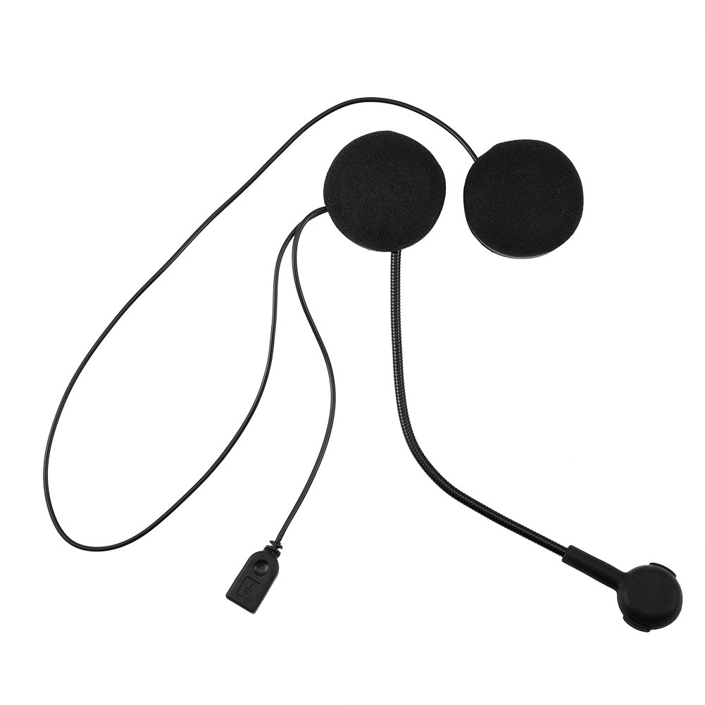 VBESTLIFE Auricolari Wireless Bluetooth HiFi Stereo Headset HD Microfono per Casco da Motociclista