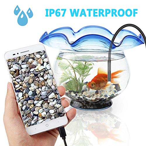 Qooker endoscopio endoscopio USB, 1080p ispezione