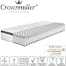 Produktbild Crownmiller Platin KS - Komfortschaummatratze 100x200 cm H3, Höhe ca. 25cm, Bezug bei 60°C waschbar, Oeko-TEX® 100