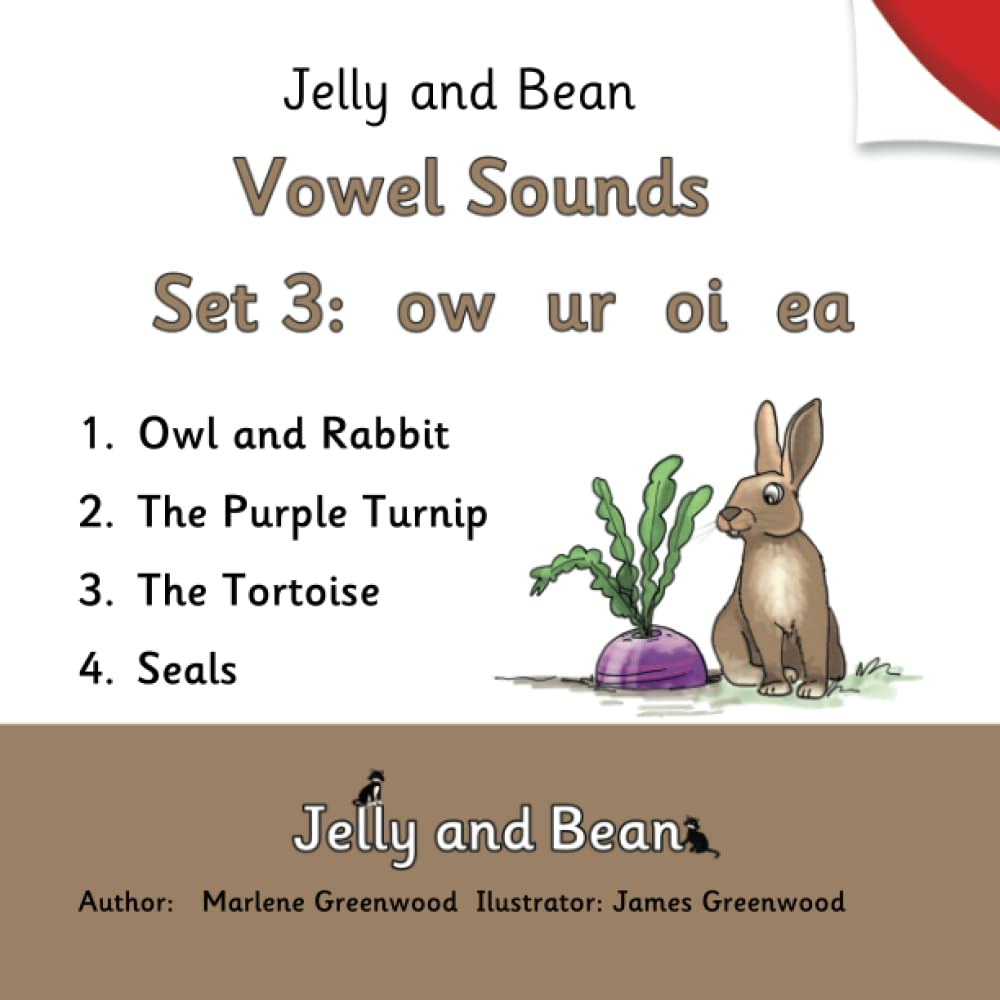 Vowel Sounds Set 3: 11 (Jelly and Bean Reading Scheme)