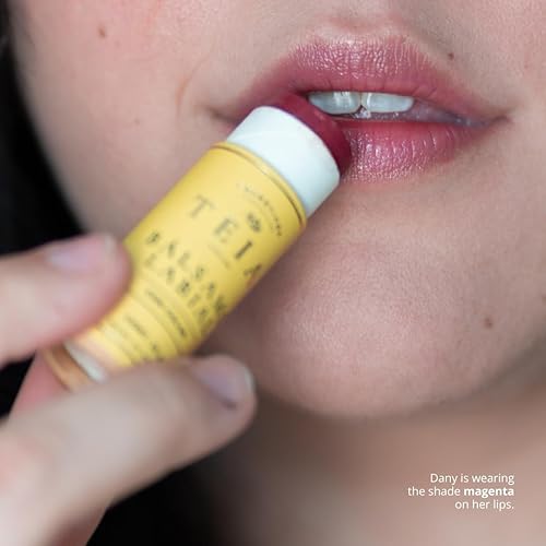 Miniatura 2 de TEIA Cosmetics - Bálsamo labial tintado brillante con ácido hialurónico. No tóxico, vegano, libre de crueldad. Magenta