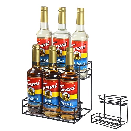 MCSAPIL 6-Bottle Metal Rack