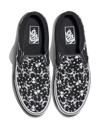 Image of Vans Men's Asher Slip-on Shoe - Comfortable Sneakers for Walking, Fashion & Everyday Wear