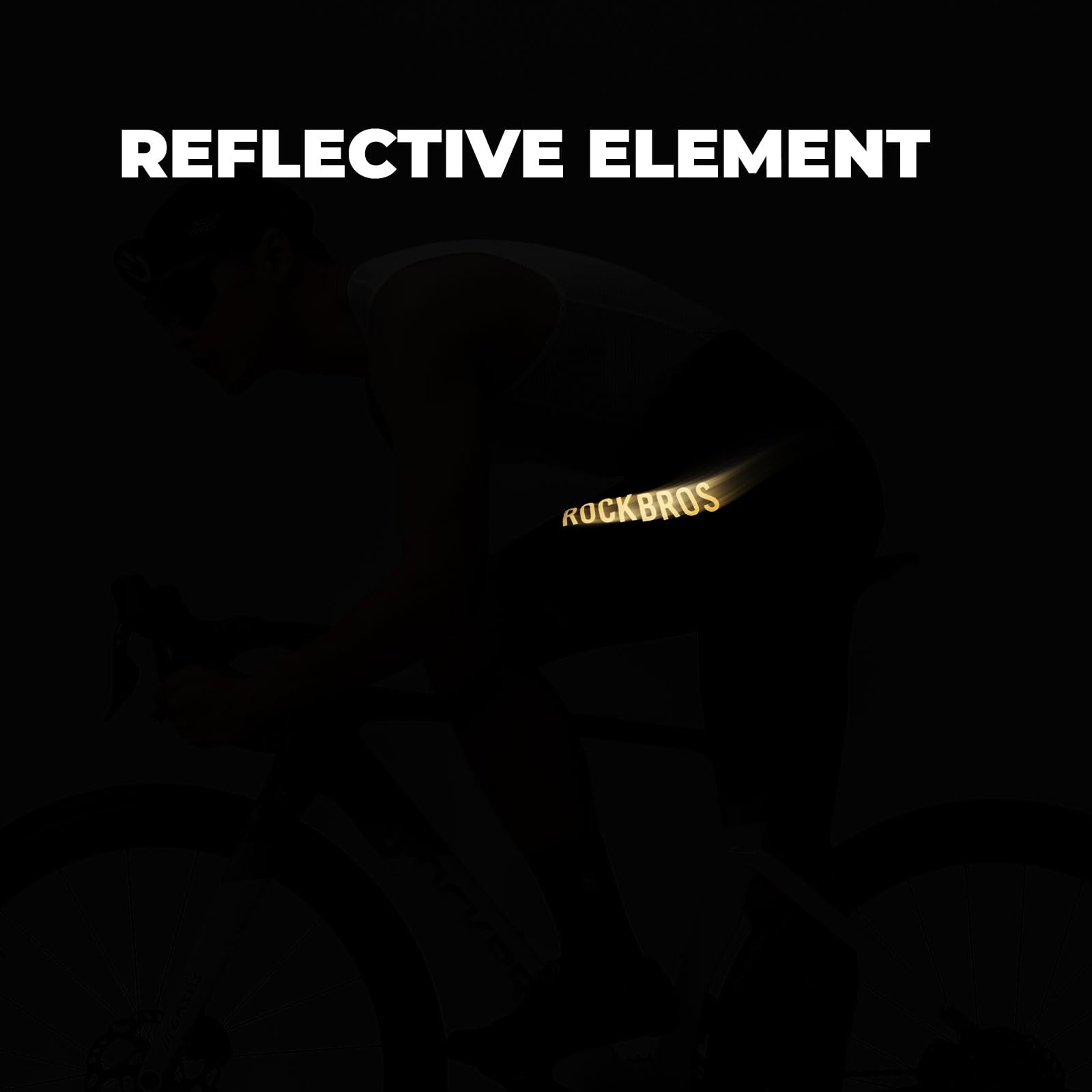ROCKBROS Pantaloncini Ciclismo Uomo Estivo con Fodello 3D, Pantaloncini Asciugatura Rapida, Traspirante e Antiscivolo, Abbigliamento One-Piece Senza Cuciture per Bici Bicicletta MTB, Nero