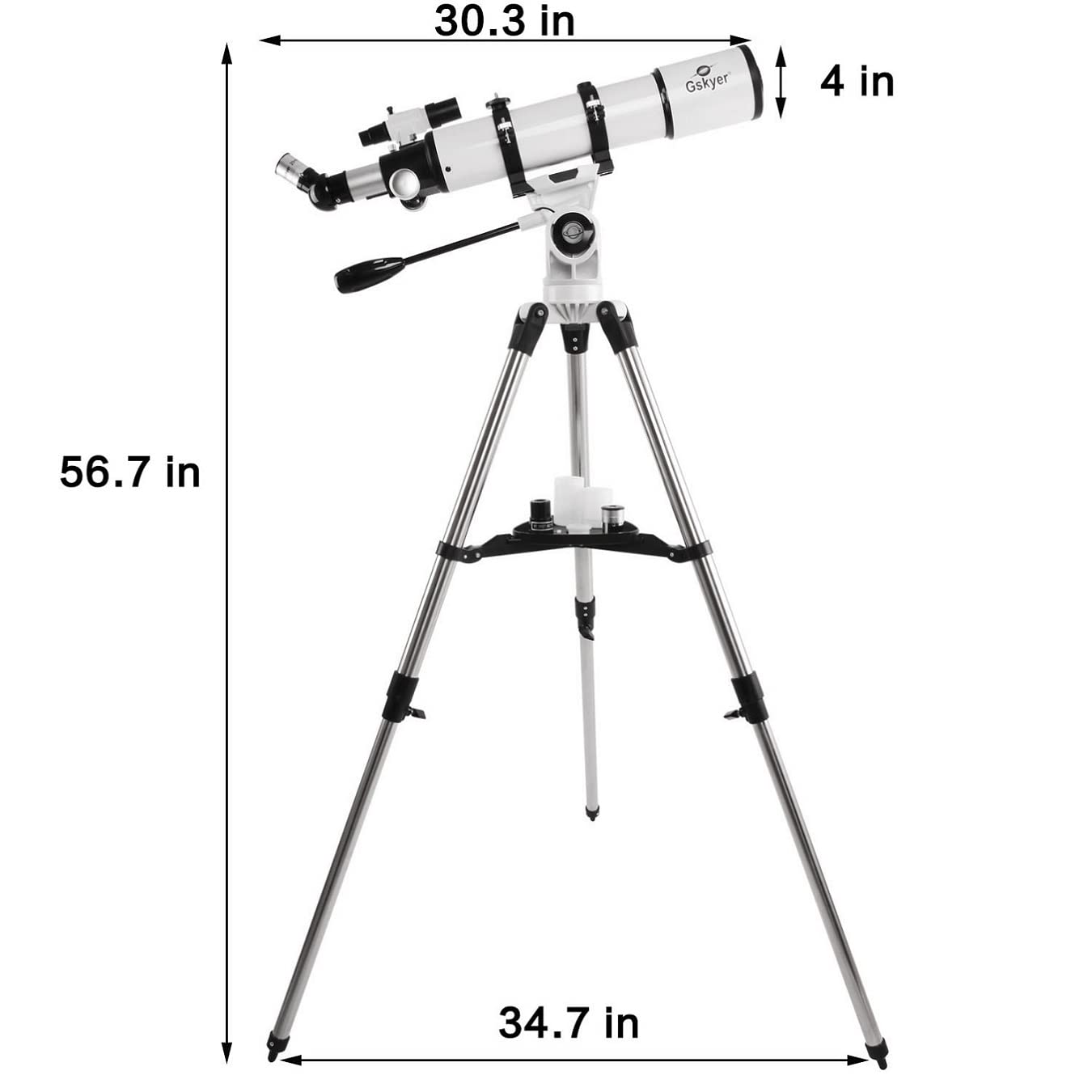 Gskyer Telescopio 90/600 con rifrattore astronomico per bambini principianti adulti D-906