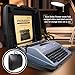 Nadex Pioneer Manual Typewriter, Durable Travel Case Included, Gray