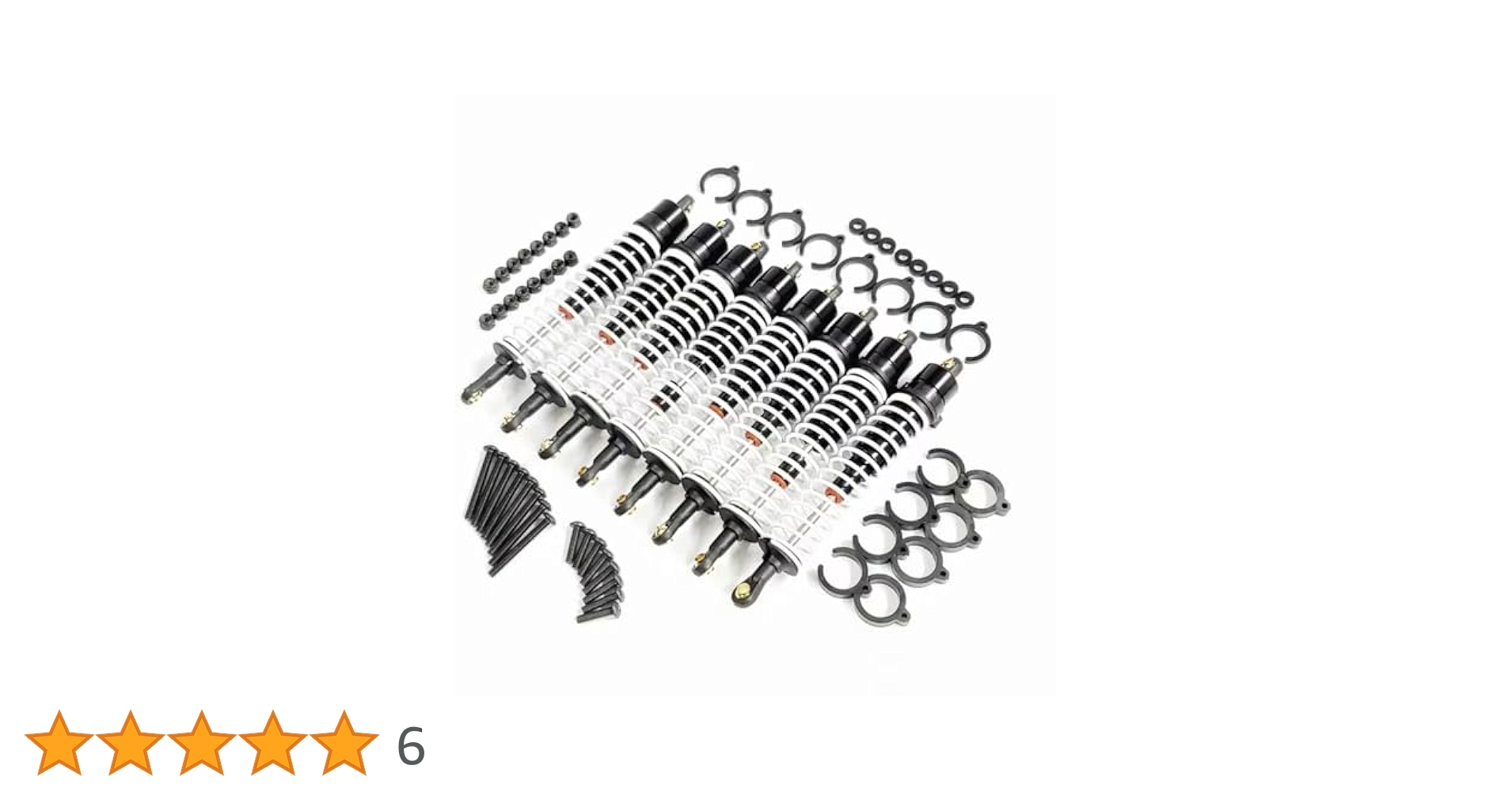Amazon.co.jp: kingfly OPパーツ アルミ オイルダンパー 8本