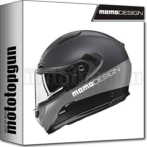 MOMO DESIGN CASCO MOTO INTEGRAL HORNET GRIS ASPHALT SZ. XL