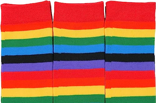Image of ToBeInStyle Women's Colorful Patterned Design Knee High Socks