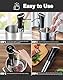 Sous Vide Garer, WiFi Sous Vide Stick 1100 W Präzisionskochtopf Immersion Zirkulator mit Reservieren Timer und Temperatur 25–95°C, IPX7 wasserdicht für Weihnachtsessen Rindersteak Low-öl und fettarm