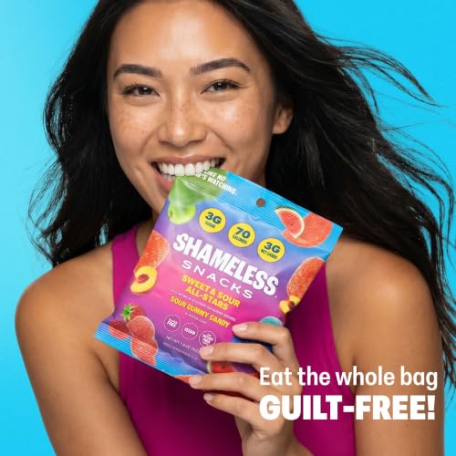 Shameless Snacks Sweet & Sour All-Stars Mixed Bag - Sour Gummy Candy - image 8