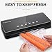 Vacuum Sealer Machine, Automatic Food Sealer Sealing System for Food Saver, Starter Kit for Sous Vide Dry&Moist Food Modes