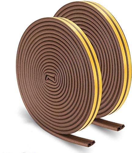 Comparativas de Cinta calor para comprar hoy. 31 Sojitas Burletes para Puertas y Ventanas 24M, Cinta Aislante, Tiras de Sellado, Aislante del Frío, Calor, Viento, Polvo, Ruidos e Insectos