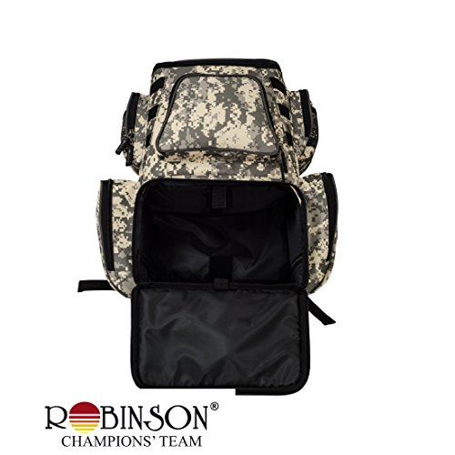 Robinson CAMO Predator 29x20x44cm Angelrucksack Angeltasche Rucksack – Bild 3