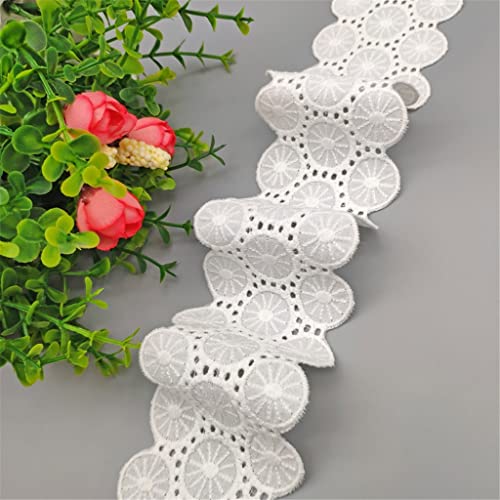 Dentelle beige de décoration maison pour customiser vos rideaux et nappes de table - 4