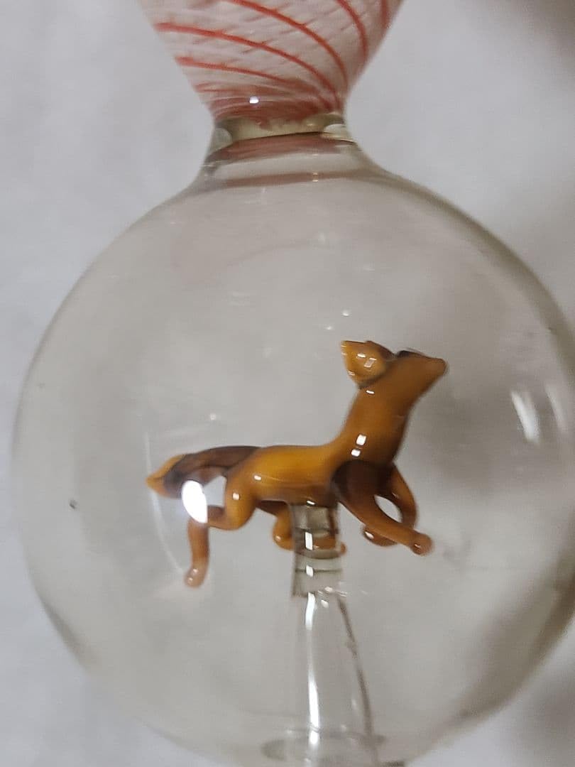 アンティークオーストリアビミニ工房によるフィギュア入りグラス オーストリア アンティーク フィギュア入りビミニグラス 1920年～1940