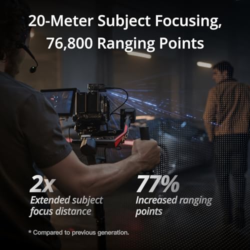 DJI Focus Pro All-in-One Combo, AMF Lens Control System, 20-Meter Subject Focusing, 76,800 LiDAR Ranging Points, AI Recognition, FIZ Lens Control, DJI PRO Ecosystem, Additionally Includes Hand Unit by DJI - Image 2