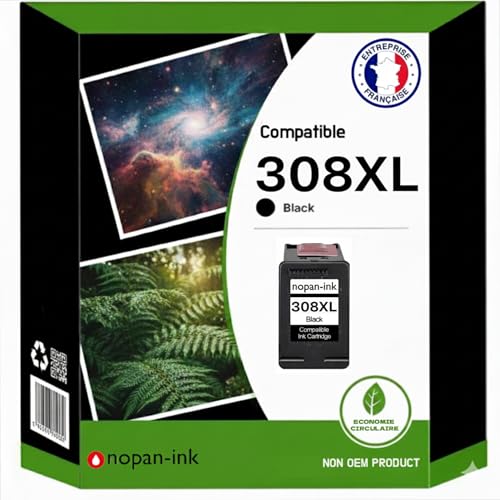 Cartouche HP 308XL Noir encre générique haute capacité pour imprimante de bureau