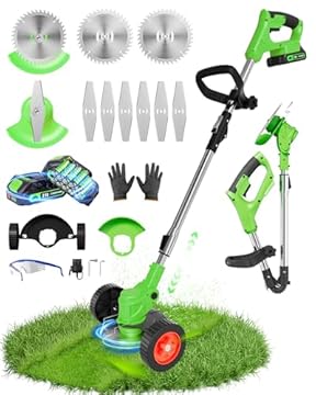 stringless grass trimmer edger