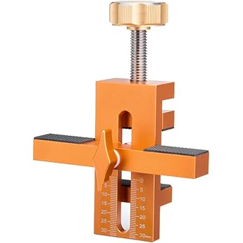 Cabinet Door Installation Positioner Cabinet Door Mounting Device Cabinet Hardware Device Made of Aluminium Alloy Adjustable Cabinet Handle Stencil Tool with