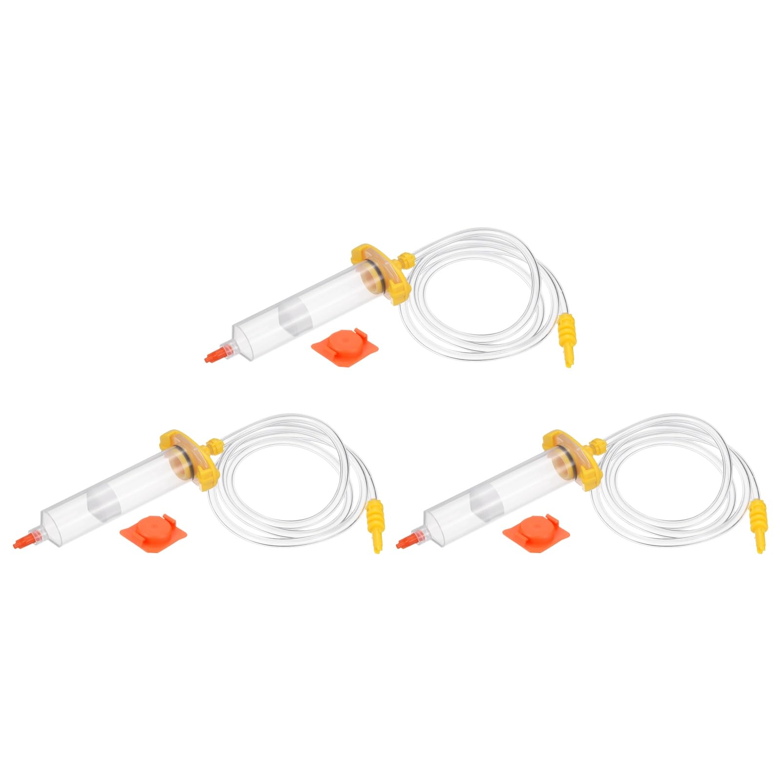 Kit de jeringas dispensadoras para evitar derrames al aplicar adhesivo con tubos de aire de 30 cc