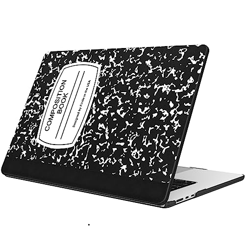 Coque MacBook Air 15 A3241 A3114 A2941 Fintie rigide livre de composition pour puce M2 M3 M4