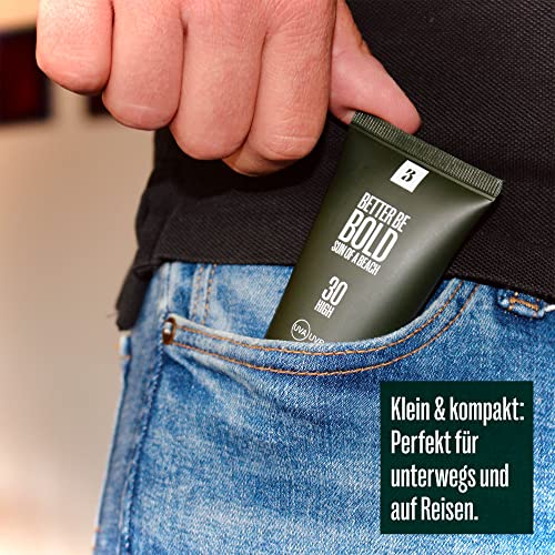 BETTER BE BOLD Nicht fettendes Sonnenfluid mit LSF 30 | Zieht sofort ein | Hautpflegend | Parfümfrei | Wasserfest | Für… - Image 5