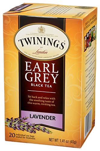 Twining Tea Lavender Earl Grey, 1.41 Oz (20 Count) #TOP1
