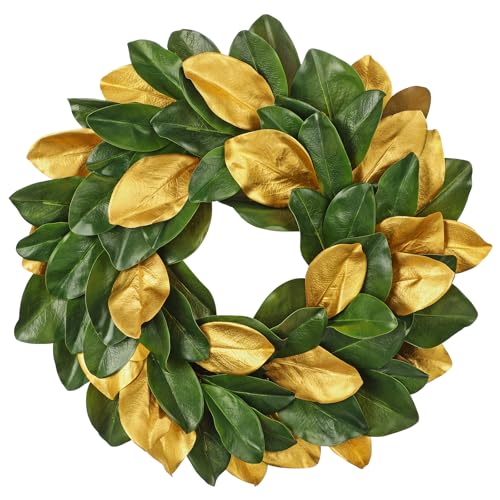Briful 23in Christmas Magnolia Wreath for Front...