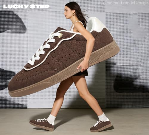 Women Retro Cour Fashion Sneakers Casual Low Top - image 2