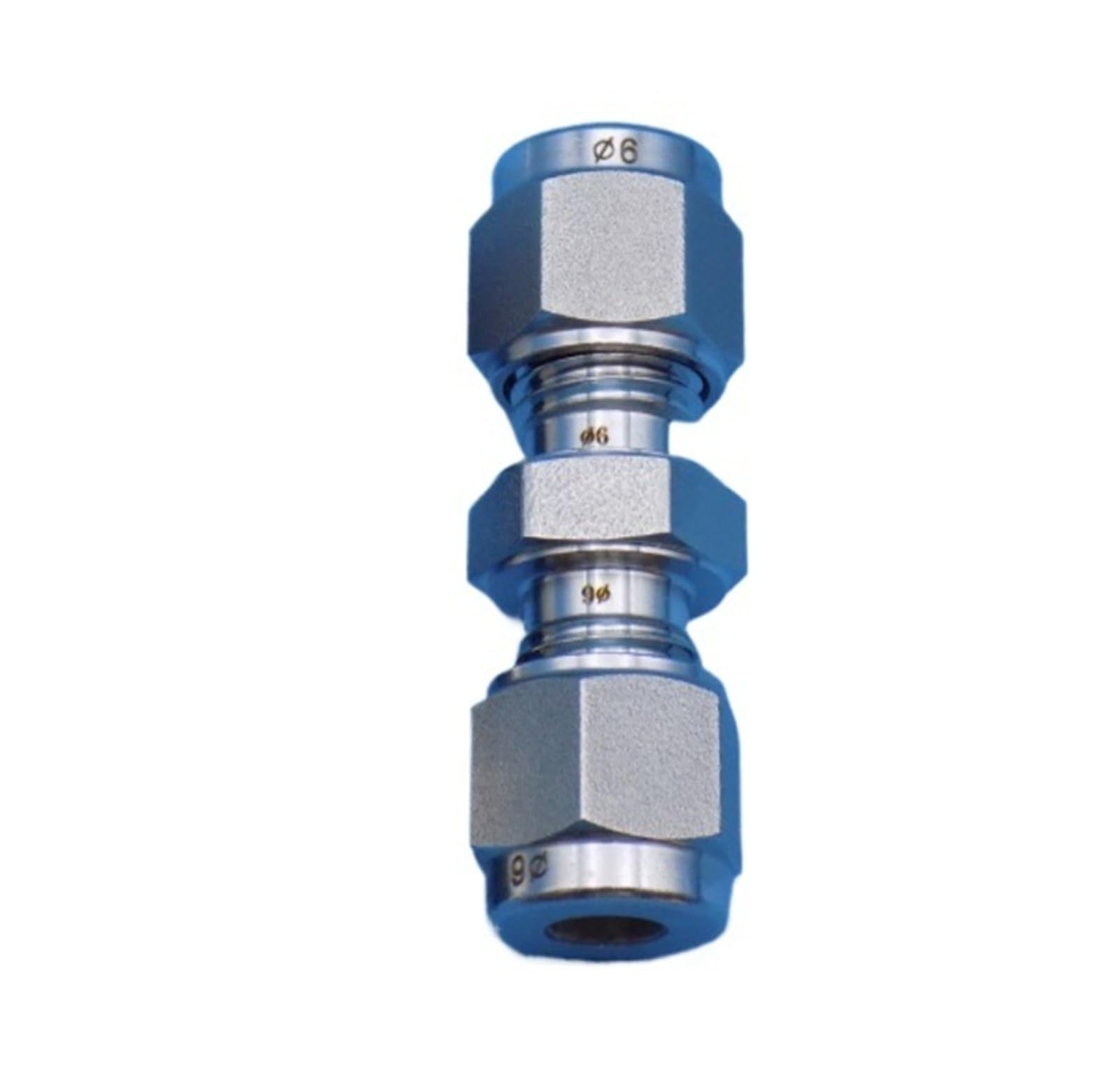 Isiryk One Color Stainless Steel Double Ferrule Straight Union Ss-U-Ml6 6.00Mm Original