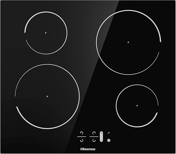Piano cottura a induzione hisense vetroceramica 4 zone di cottura I6421C