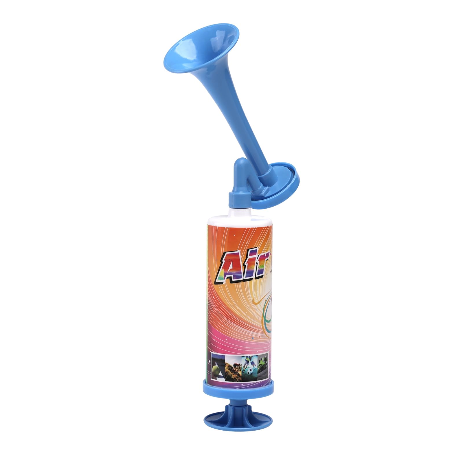 FARBIN Mini bomba de mano de aire cuerno juguete de fútbol para trompeta 5 piezas cuerno deportivo portátil fabricante de ruido fuerte para fiestas, eventos deportivos (mini cuerno manual 5pcs)