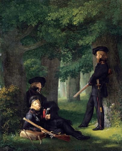 Tableau Toile Peinture Décorative Devoir d'avant-poste Kersting 60x90