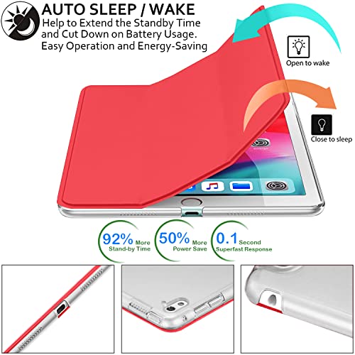 Image of DuraSafe Cases For iPad Pro 9.7 inch 2016 Case A1673 MLMP2HN /A MM172HN /A MLMN2HN /A MLMQ2HN /A A1674 A1675 MLMW2HN /A MLMX2HN /A MM192HN /A MLMV2HN /A MLN02HN /A MLMY2HN /A MLN12HN /A MM1A2HN /A MLPY2HN /A - Red