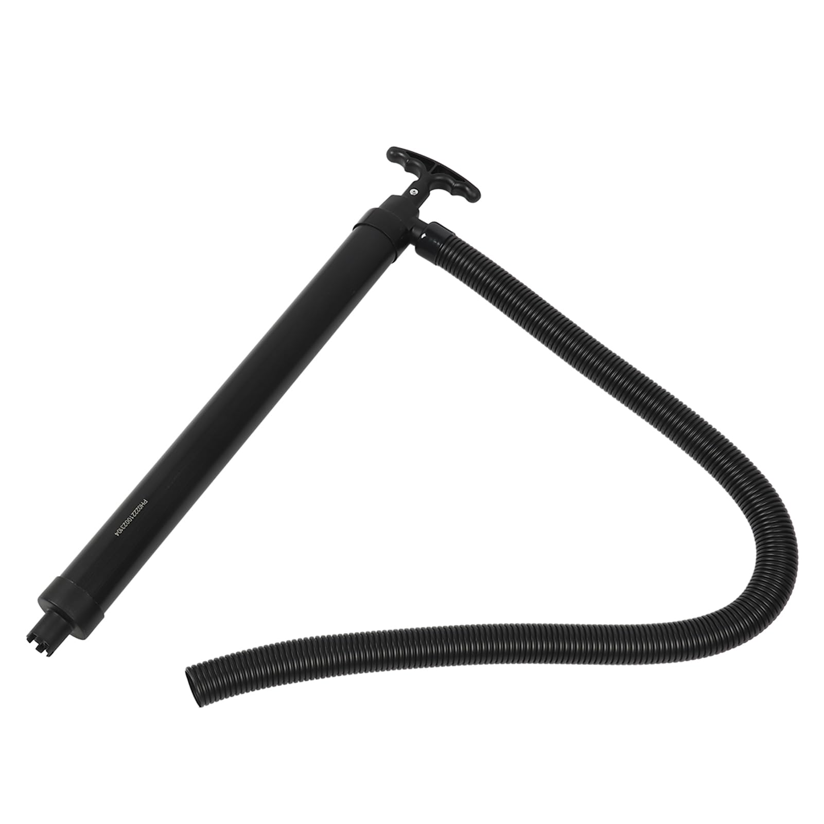 Manuelle Wasserpumpe, Schlauch, Hocheffiziente Manuelle Bilgenpumpe, Multifunktional, Bequemer Griff, Verschleißfest, Ergonomisch für Yachten, Kajaks (BLACK)
