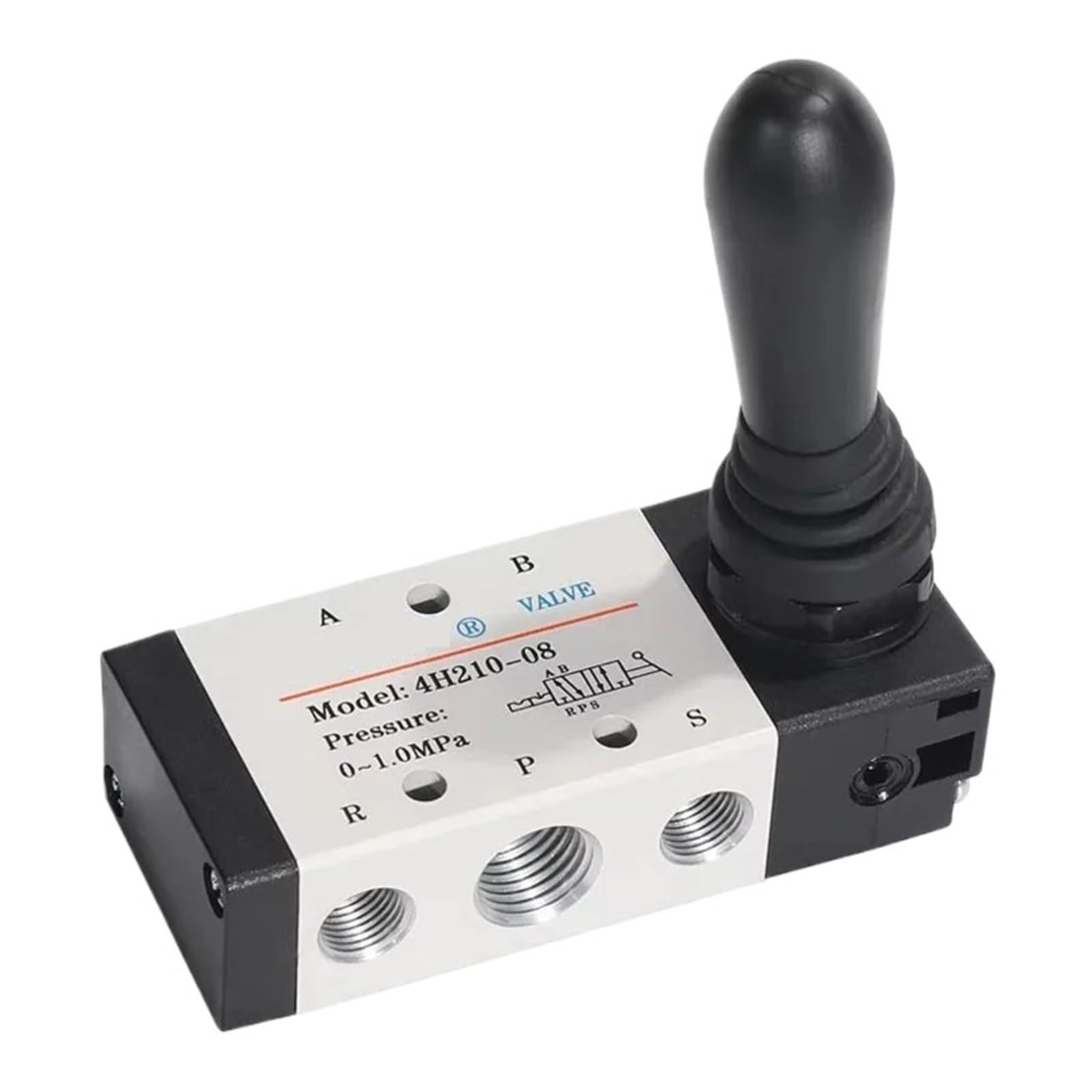 Válvula de palanca manual 4H210 neumática de control de aire de 5 vías