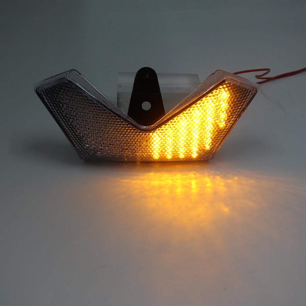 Amazon | GZYF バイク用テールランプ LED 方向指示器 ブレーキ
