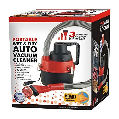 Prima Kitchenware Portable Wet and Dry Auto Vacuum Cleaner Car Van Boat Truck caravan Cover