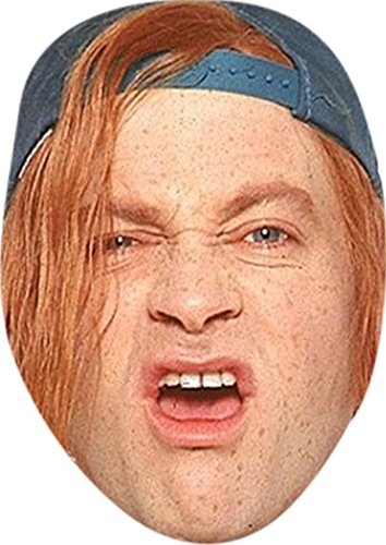 FoxyPrinting Harry Enfield Teenager Celebrity Party Celebrity Cardboard Party Face Mask Fancy Dress