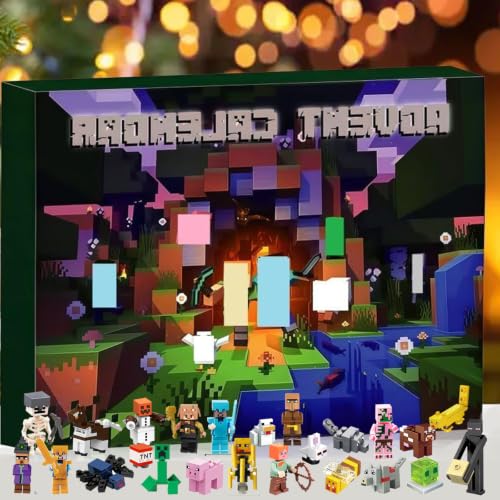 Calendrier de L'avent 2026 avec 24PCS Figurines