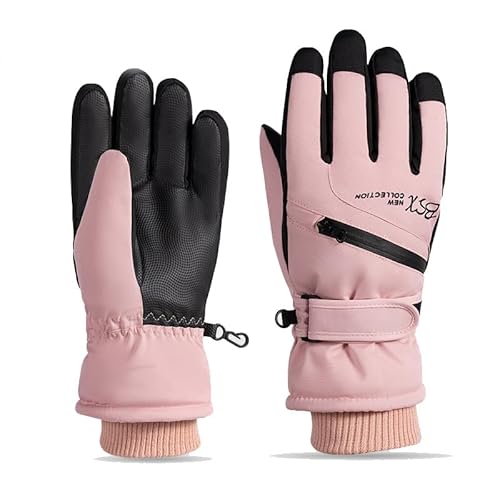 Utaly Winter-Ski-Snow-Gloves for Men, Women, Youth - Touchscreen Waterproof Windproof