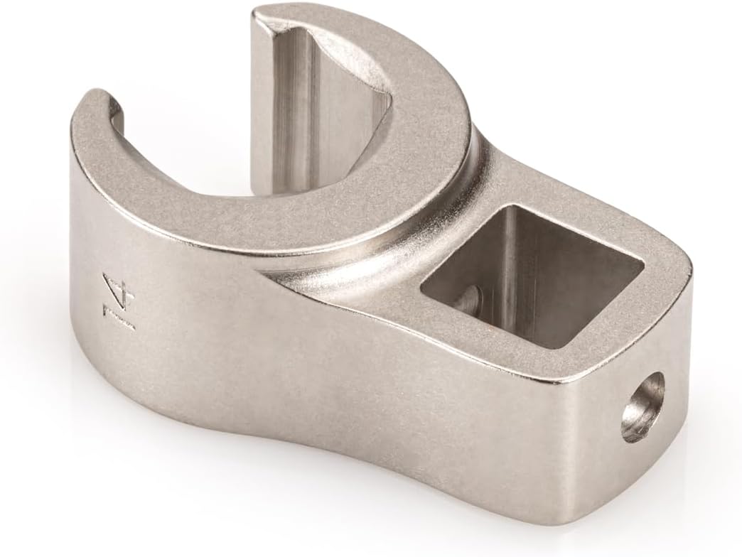 TEKTON 3/8 Inch Drive x 14 mm 6-Point Flare Nut Crowfoot Wrench | WCF16214 | Made in USA image 2