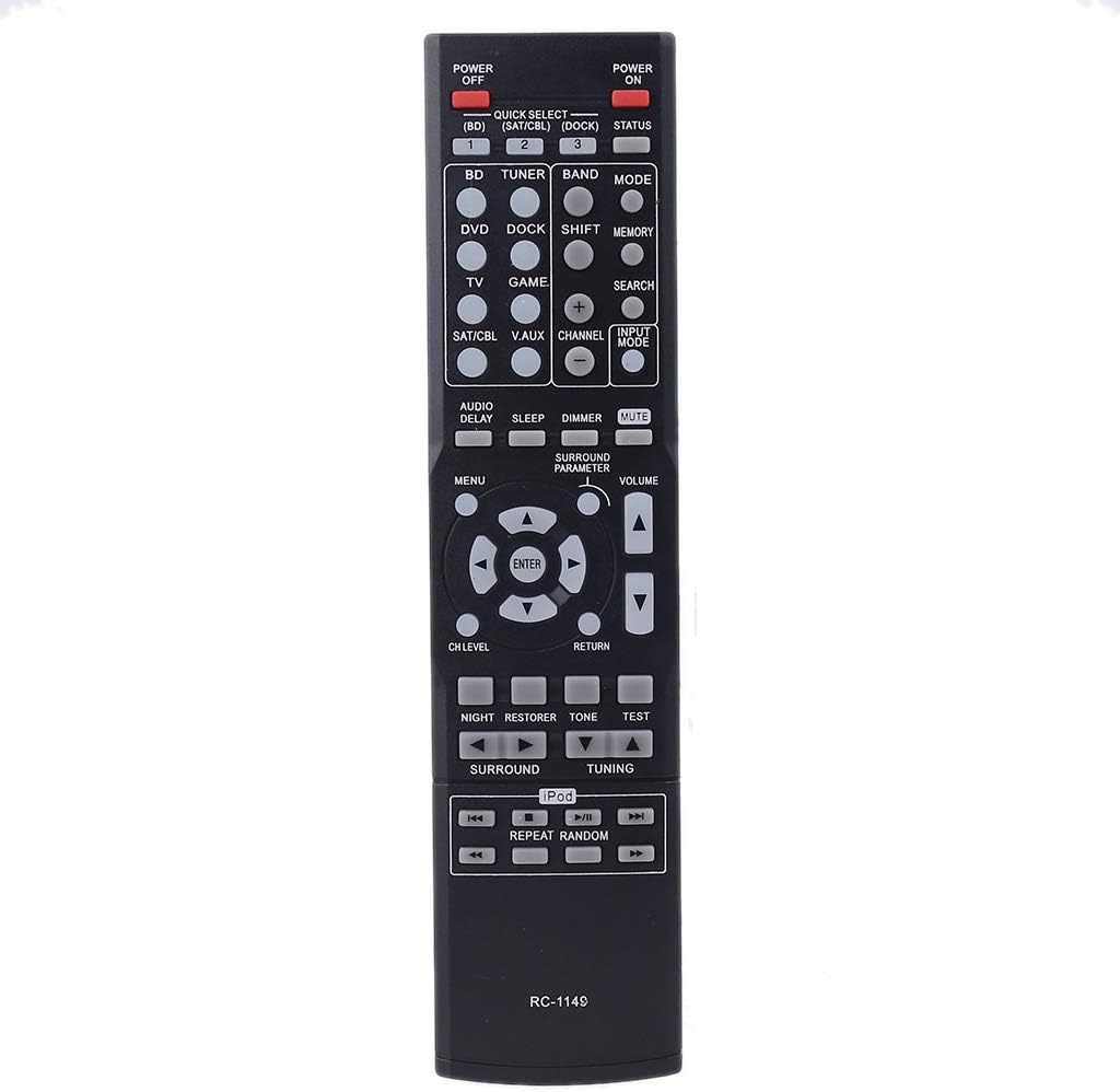 RC1149 Remote Control for Denon- AV Receiver AVR-390 AVR-391 AVR-1311 AVR-1312