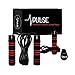 Weighted Jump Rope by Pulse (1LB) with Memory Foam Handles and Thick Speed Cable - For cardio, boxing and MMA , endurance training, Fitness Workouts, Jumping Exercise