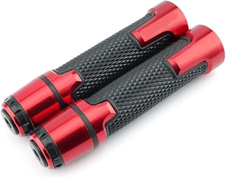 22MM 7/8" Motorbike Handlebar Grips Compatible With MT07 MT09 FZ07 FZ MT 07 09 Motorcycle AccessoriesMT07 Red