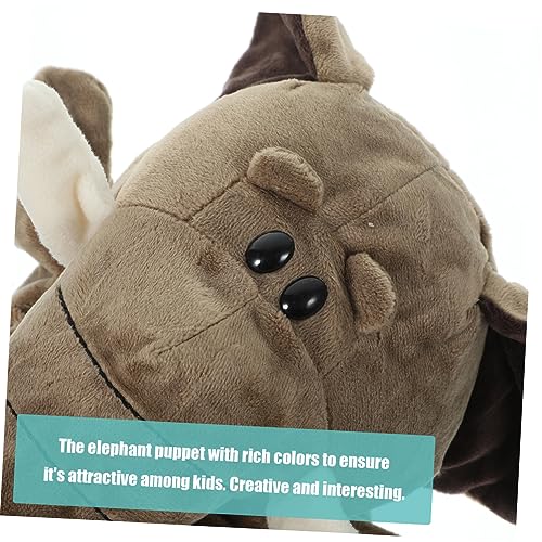 TOYANDONA Interação De Fantoches De Mão De Elefante Brinquedo De Mão Para Contar Histórias Brinquedo