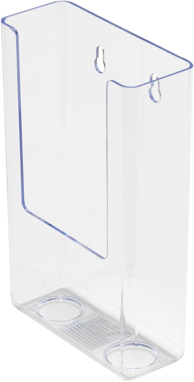 1/3 A4 Portrait Flat Back Literature Holder